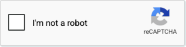 reCAPTCHA checkbox (static preview, not active)